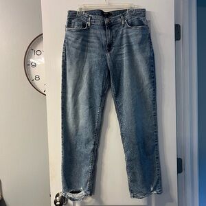 NWT Hudson mid-rise straight ankle jeans size 33